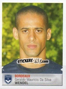Sticker Geraldo Mauricio Da Silva Wendel - FOOT 2006-2007 n. 66 - Panini