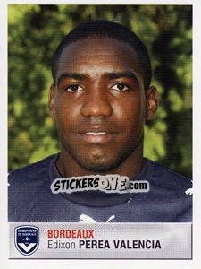Sticker Edixon Perea Valencia - FOOT 2006-2007 n. 70 - Panini