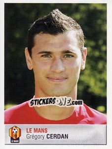 Sticker Grégory Cerdan - FOOT 2006-2007 - Panini