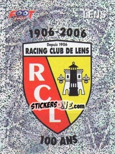 Sticker Lens écusson - FOOT 2006-2007 n. 97 - Panini