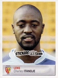 Cromo Charles Itandje - FOOT 2006-2007 - Panini