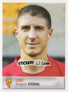 Sticker Grégory Vignal - FOOT 2006-2007 - Panini