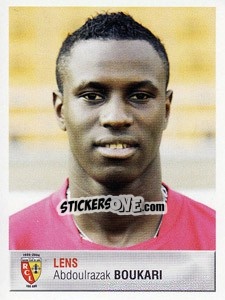 Sticker Abdoulrazak Boukari - FOOT 2006-2007 n. 109 - Panini