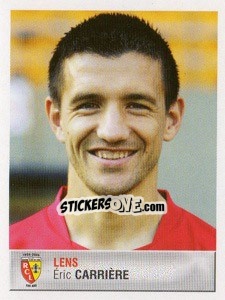 Sticker éric Carrière - FOOT 2006-2007 n. 110 - Panini
