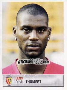 Sticker Olivier Thomert - FOOT 2006-2007 n. 118 - Panini