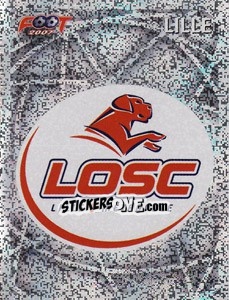 Sticker Lille écusson - FOOT 2006-2007 - Panini