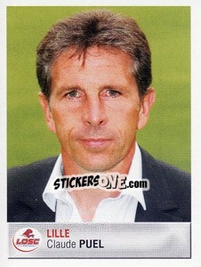 Sticker Claude Puel - FOOT 2006-2007 n. 122 - Panini