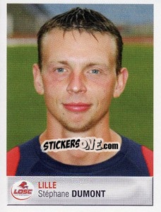 Sticker Stéphane Dumont - FOOT 2006-2007 n. 134 - Panini