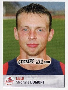 Sticker Stéphane Dumont - FOOT 2006-2007 - Panini