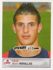 Cromo Kevin Mirallas - FOOT 2006-2007 - Panini