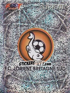 Sticker Lorient écusson - FOOT 2006-2007 n. 141 - Panini