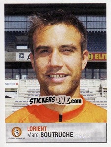 Figurina Marc Boutruche - FOOT 2006-2007 - Panini