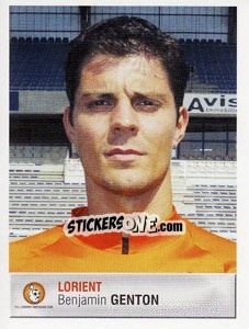 Figurina Benjamin Genton - FOOT 2006-2007 - Panini