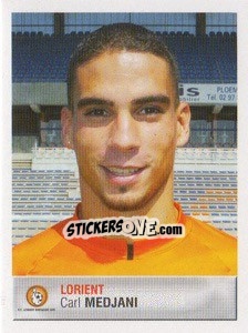 Figurina Carl Medjani - FOOT 2006-2007 - Panini