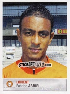 Sticker Fabrice Abriel - FOOT 2006-2007 n. 152 - Panini