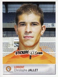 Sticker Christophe Jallet - FOOT 2006-2007 n. 154 - Panini