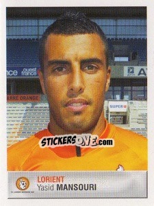 Sticker Yasid Mansouri - FOOT 2006-2007 n. 156 - Panini