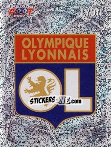 Sticker Lyon écusson - FOOT 2006-2007 n. 163 - Panini