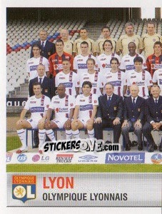 Sticker équipe - FOOT 2006-2007 - Panini