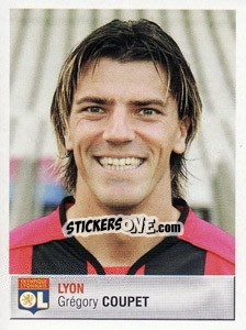 Sticker Grégory Coupet - FOOT 2006-2007 n. 167 - Panini