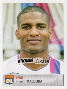 Sticker Florent Malouda - FOOT 2006-2007 n. 177 - Panini