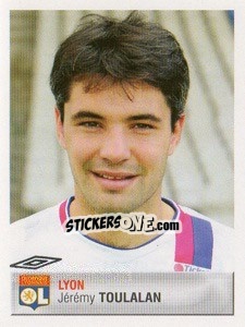 Sticker Jérémy Toulalan - FOOT 2006-2007 - Panini