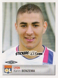 Sticker Karim Benzema - FOOT 2006-2007 n. 180 - Panini