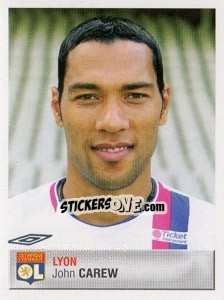 Sticker John Carew - FOOT 2006-2007 n. 181 - Panini