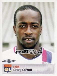 Sticker Sidney Govou - FOOT 2006-2007 n. 183 - Panini