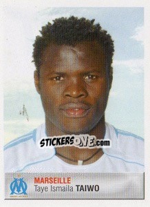 Sticker Taye Ismaila Taiwo - FOOT 2006-2007 n. 198 - Panini