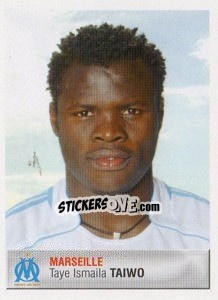 Sticker Taye Ismaila Taiwo - FOOT 2006-2007 - Panini