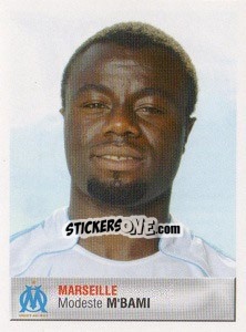 Cromo Modeste M'bami - FOOT 2006-2007 n. 201 - Panini