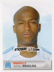 Figurina Toifilou Maoulida - FOOT 2006-2007 n. 208 - Panini
