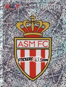 Sticker Monaco écusson - FOOT 2006-2007 n. 211 - Panini