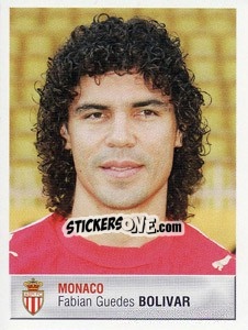 Sticker Fabian Guedes Bolivar - FOOT 2006-2007 n. 216 - Panini
