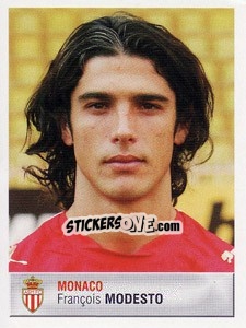 Sticker François Modesto - FOOT 2006-2007 - Panini