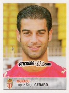 Sticker Lopez Segu Gerard - FOOT 2006-2007 n. 223 - Panini