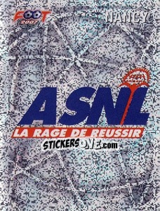 Sticker Nancy écusson - FOOT 2006-2007 n. 233 - Panini