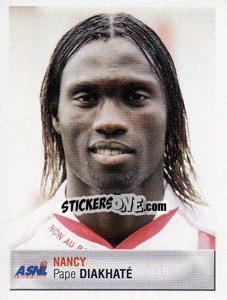 Sticker Pape Diakhaté - FOOT 2006-2007 n. 239 - Panini