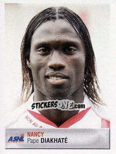 Sticker Pape Diakhaté - FOOT 2006-2007 - Panini