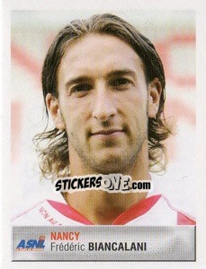 Figurina Frédéric Biancalani - FOOT 2006-2007 - Panini