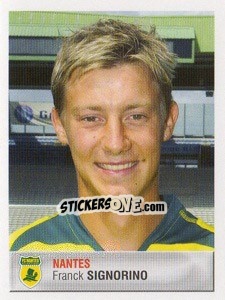 Sticker Franck Signorino - FOOT 2006-2007 - Panini