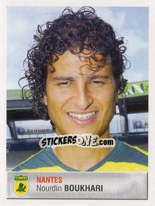 Sticker Nourdin Boukhari - FOOT 2006-2007 n. 267 - Panini