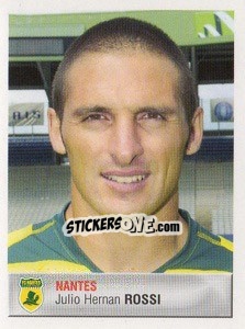 Sticker Julio Hernan Rossi - FOOT 2006-2007 - Panini