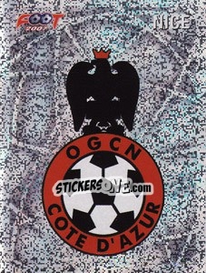 Sticker Nice écusson - FOOT 2006-2007 n. 277 - Panini