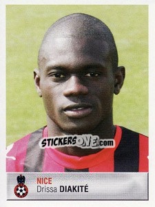 Cromo Drissa Diakité - FOOT 2006-2007 - Panini