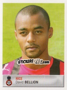 Sticker David Bellion - FOOT 2006-2007 - Panini