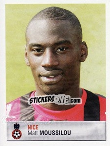 Sticker Matt Moussilou - FOOT 2006-2007 n. 297 - Panini
