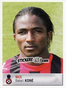 Sticker Bakari Koné - FOOT 2006-2007 n. 298 - Panini