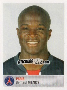 Cromo Bernard Mendy - FOOT 2006-2007 n. 305 - Panini
